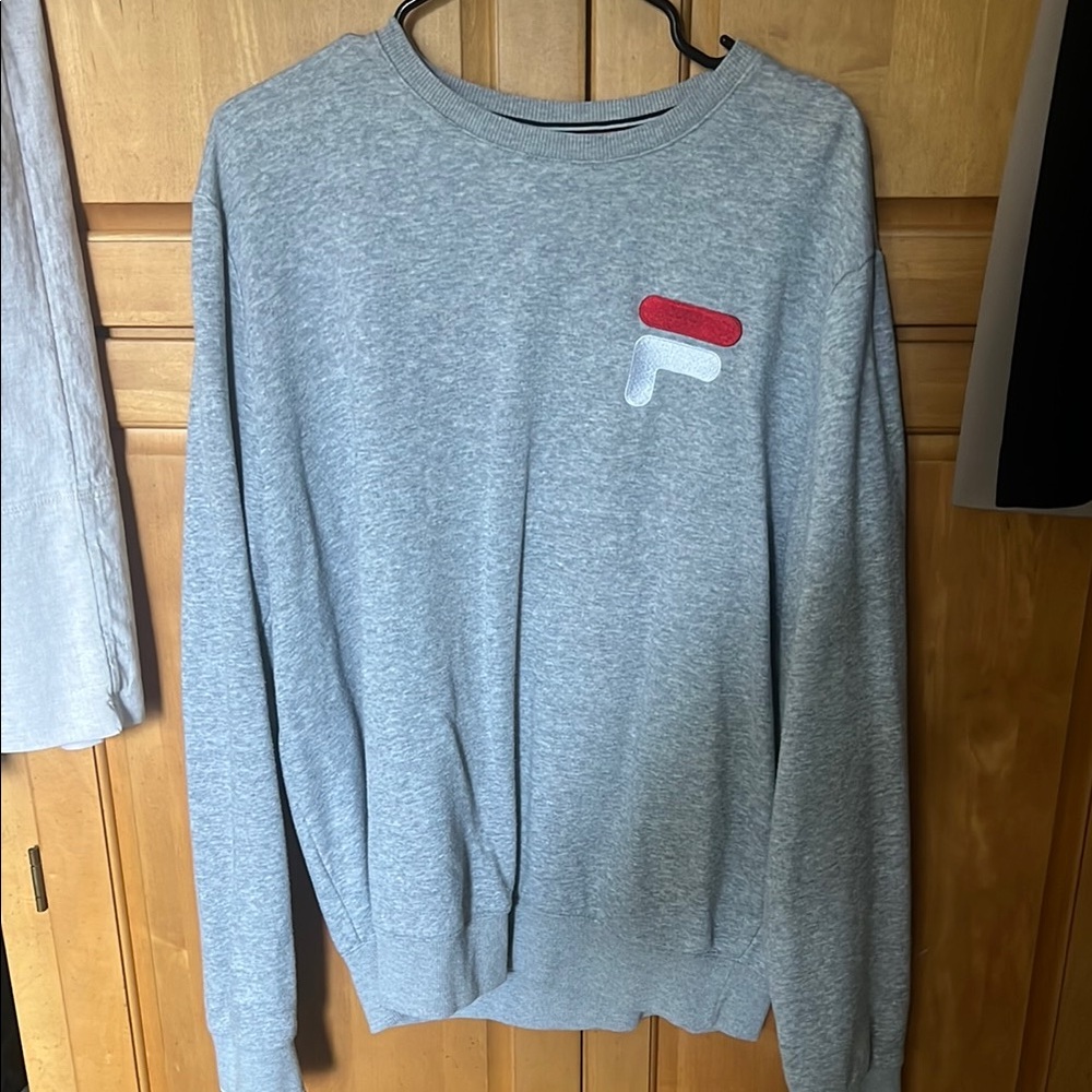 Fila Men's Gray Sweater
